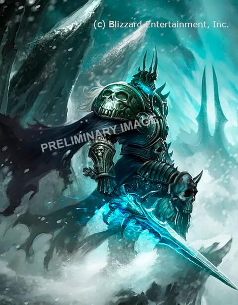 Geschenkset World of Warcraft "The Lich King" Revell Modellbausatz mit Basiszubeh&ouml;r 1:16