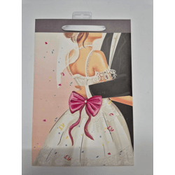 Geschenktüten Handmade  Vermählung Large, 26 x 32 x 12 cm