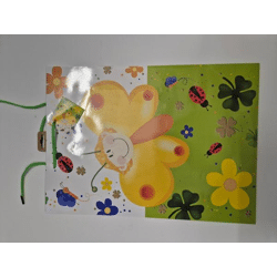 Gift bags children animal motifs jumbo 5 assorted