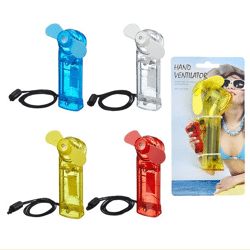 Hand fan on card , 4/s