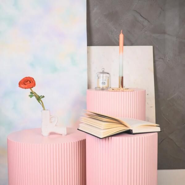 Hausvitamin Vase matt beige 12 cm