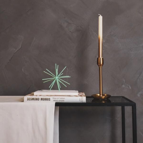 Housevitamin Ornament Feuerwerk Metall mintgrün 15 cm