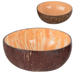 J-line Schale Koko orange 13 cm 2 Stück sortiert