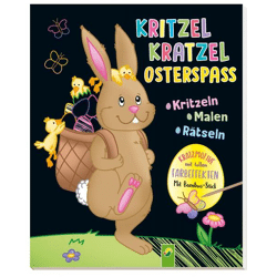 Scribble-scratch Easter fun - Paperback Children's book