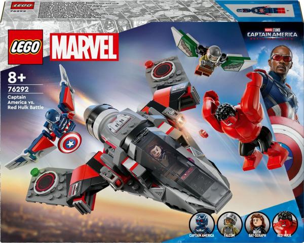 LEGO&reg; 76292 Marvel Super Heroes&trade; - Showdown zwischen Captain America und Red Hulk (223 Teile)
