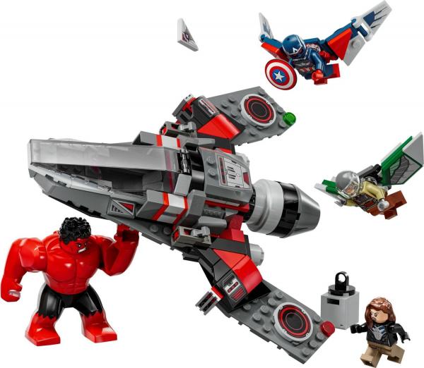 LEGO&reg; 76292 Marvel Super Heroes&trade; - Showdown zwischen Captain America und Red Hulk (223 Teile)