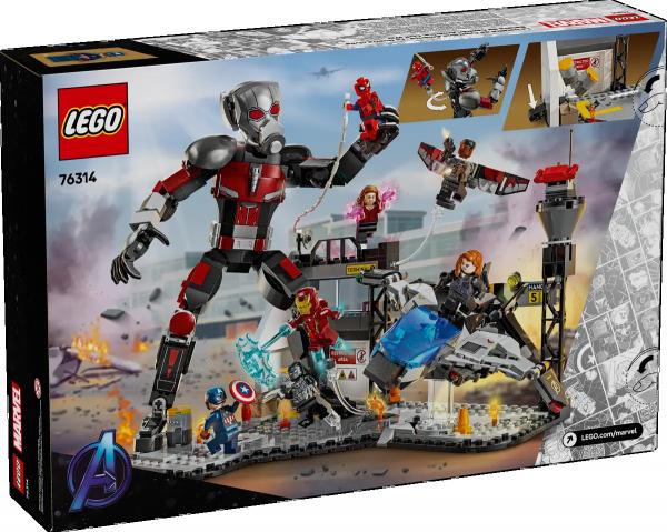 LEGO&reg; Marvel Super Heroes&trade; 76314 - Captain America: Civil War Actionduell (736 Teile)