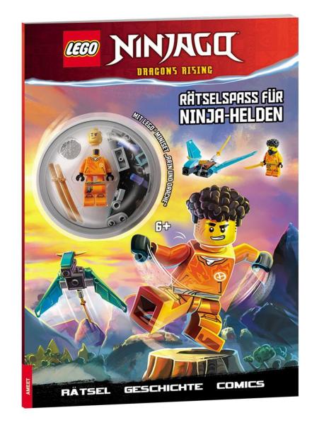 LEGO&reg; NINJAGO&reg; - R&auml;tselspass f&uuml;r Ninja-Helden, m. 1 Beilage