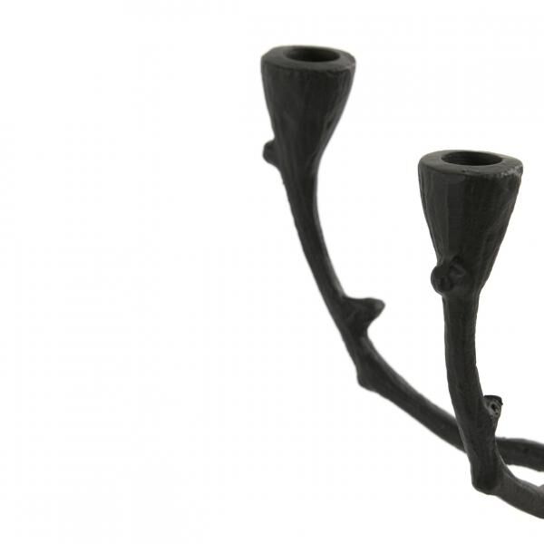 Light & Living Kerzenleuchter Ranica schwarz 63,5 cm