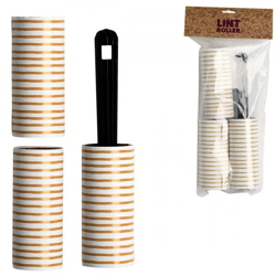 Fusselrolle mit 2 zusätzlichen Rollen 20 cm