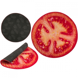 Out of the Blue vloerkleed Tomaat 80 cm