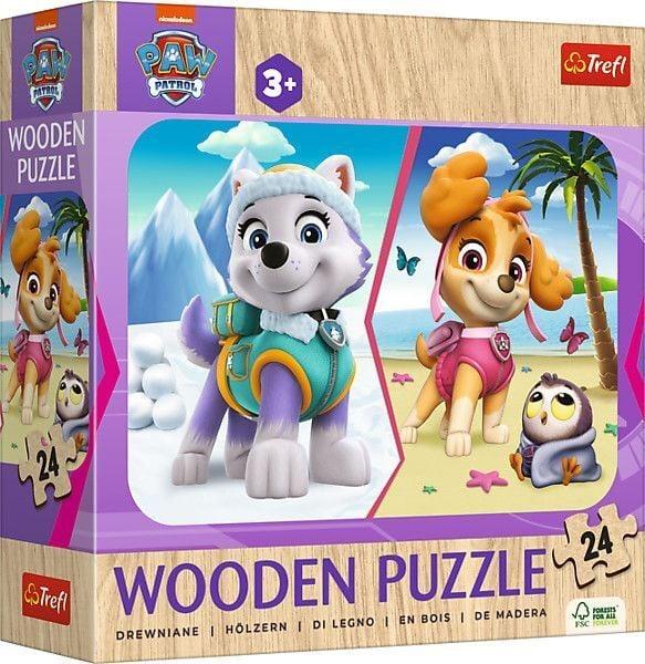 Paw Patrol Girls - Holz Puzzle Junior 24 Teile