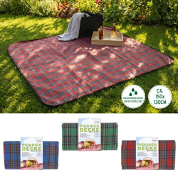 Picnic blanket, plaid, 3/s, approx. 150x130cm