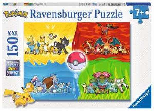 Pok&eacute;mon Typen - Puzzle - 150 Teile