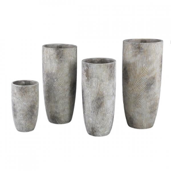 PTMD flower pot Linc S gray 30 cm