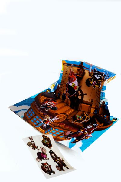 Qwi Toy 3 in 1 Spielbuch - Zeitreise