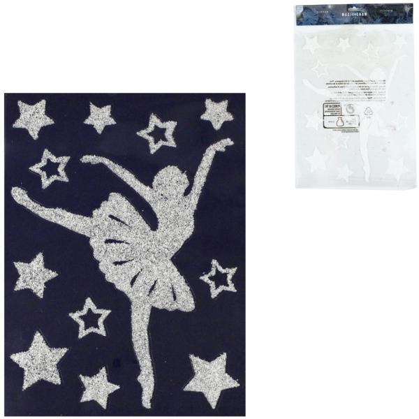 Fensteraufkleber Tänzerin 40 cm