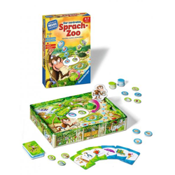 Ravensburger 24945 - The twisted language zoo educational game