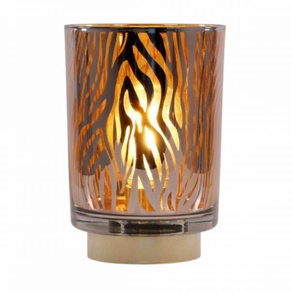 SENZA Tischlampe Luna LED auf Batterie gold 14.5 cm