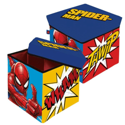Spiderman - Storage stool - 30 x 30 x 30 cm