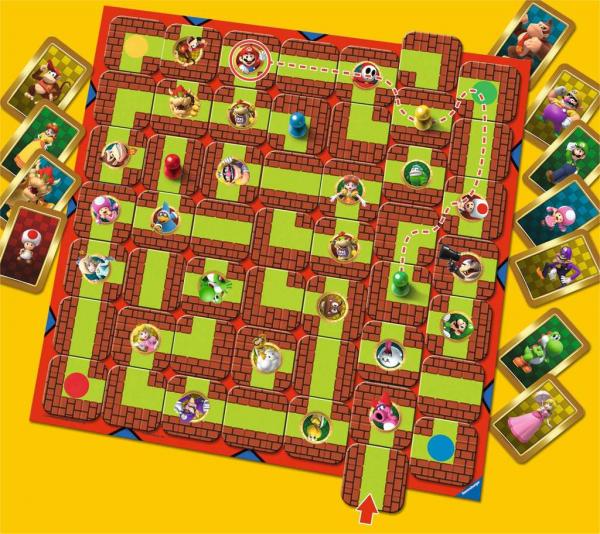 Super Mario&trade;: Labyrinth - Brettspiel