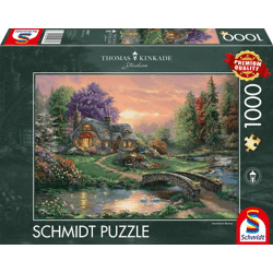 Thomas Kinkade - Sweetheart Retreat - 1000 piece jigsaw puzzle