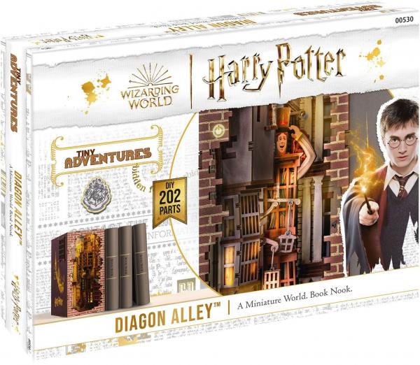 Tiny Adventures - Harry Potter "Diagon Alley" Handgefertigte Miniaturwelten zum Zusammenbauen