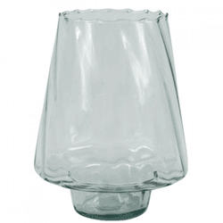 Vase Glas transparent 23 cm