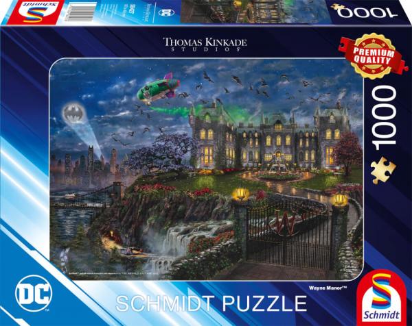 Warner - DC, Wayne Manor&trade;, 1000 Teile - Puzzle
