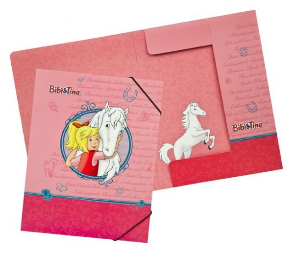 Bibi & Tina - Gummizugmappe A4