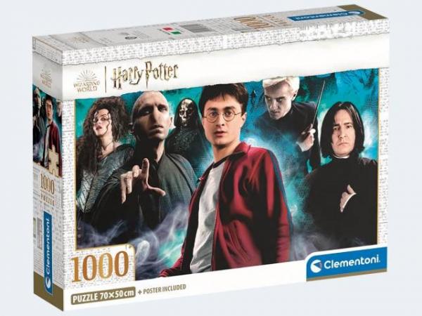Clementoni 39710 - 1000 Teile Puzzle - Harry Potter Compact - Harry Potter
