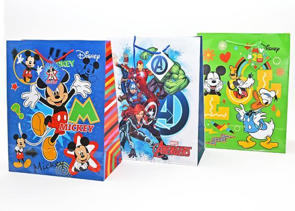 Disney gift bag large - 4 assorted - 33 cm