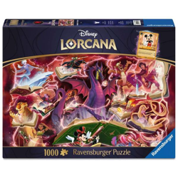 Disney Lorcana - Glimmers of the Realm: Ruby - Puzzle 1000 pieces