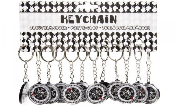 Kompass Schl&uuml;sselanh&auml;nger klein 3,5 cm