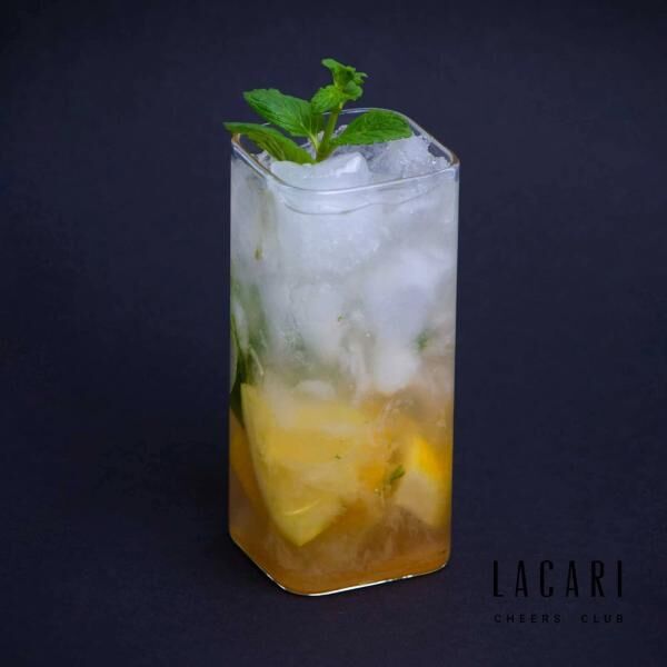 Lacari Quadratische Gläser 2er Set 380 ml Wasser Limonade Glas Kristallglas NEU