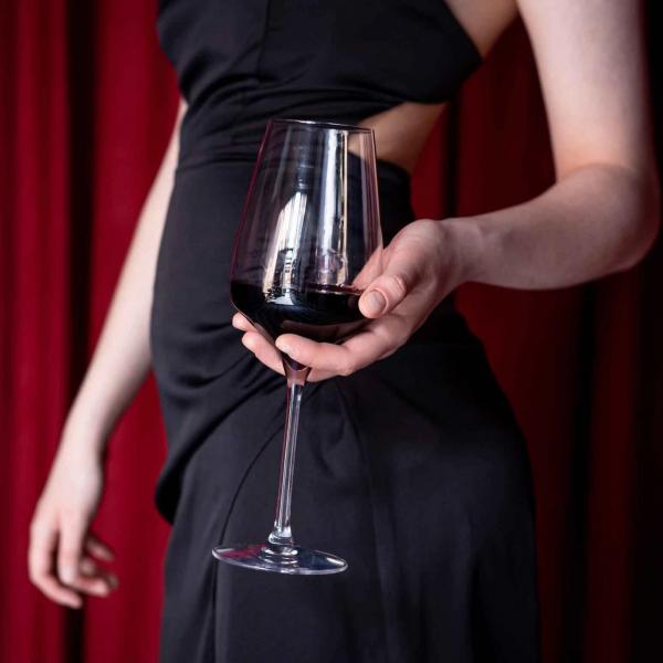 Lacari Rotwein Weinglas 6er Set 310 ml Elegantes Design Spülmaschinenfest NEU