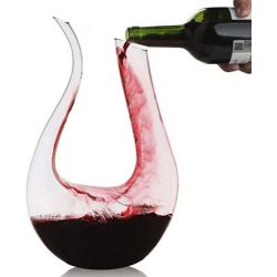 Lacari Weinkaraffe Design 1,5 Liter Stilvoll Vielseitig einsetzbar Karaffe NEU