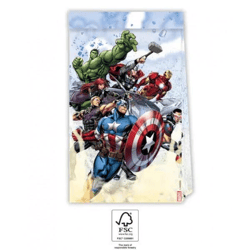 Marvel Avengers - 4 Partytüte - 22 cm