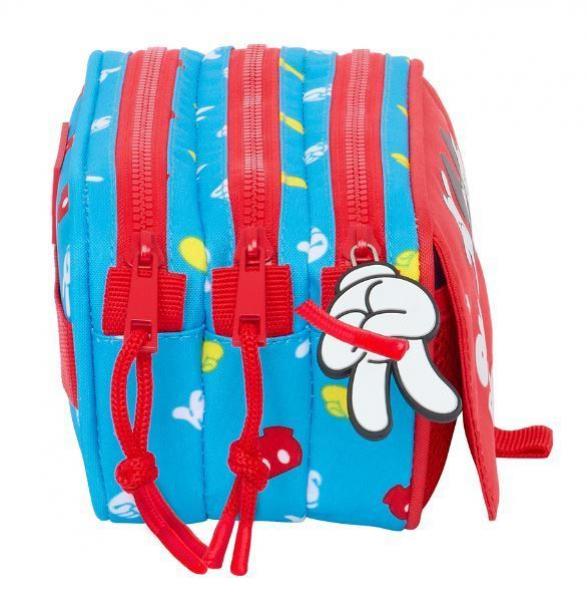 Mickey Mouse - M&auml;ppchen mit 3 F&auml;chern - 21 cm