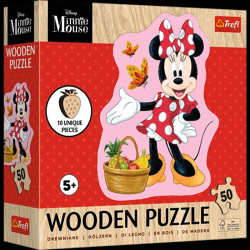 Minnie Mouse - Wooden Puzzle Junior 50 pieces