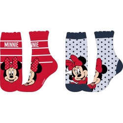 Minnie Mouse - Socken für Mädchen - 2-fach sortiert - 23-34 cm