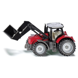 SIKU 1484 - Massey Ferguson with front loader - Model car
