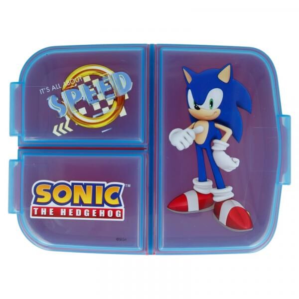 Sonic - Brotbox mit 3 F&auml;chern