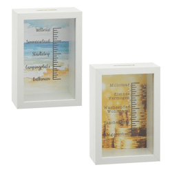 Spardose Skala, 2/s, ca. 13x18cm