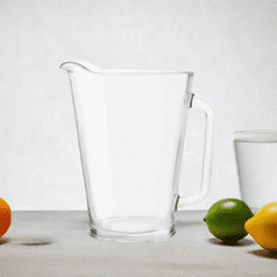 Wasserkaraffe Bier Pitcher 1,7 l Spülmaschinenfest zeitloses Design Karaffe NEU