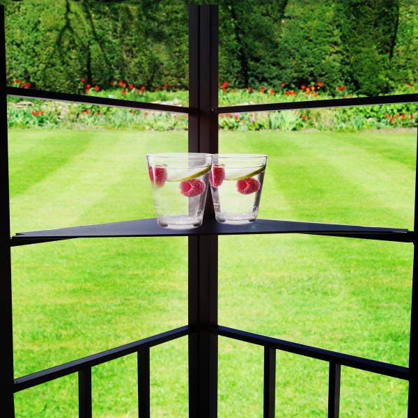 Deluxe Gartenpavillon 4 x 3 m