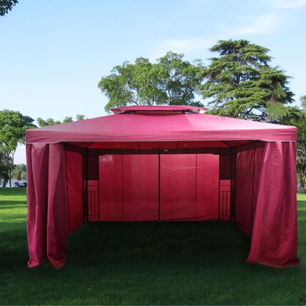 Deluxe Gartenpavillon 4 x 3 m