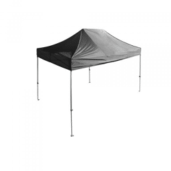 Faltpavillon Premium Plus 4,5 x 3 m grau