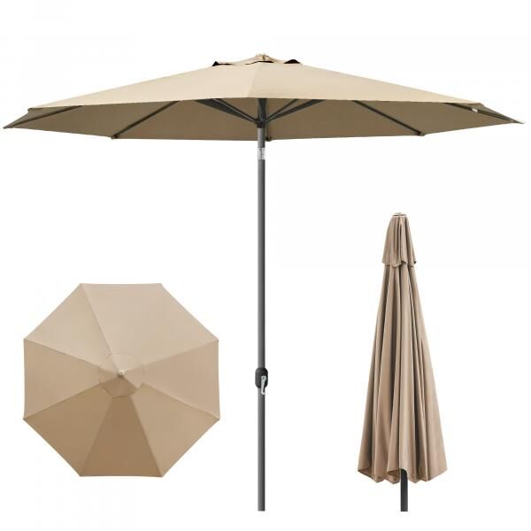 interpara Sonnenschirm 3,5 m, Gestell anthrazit