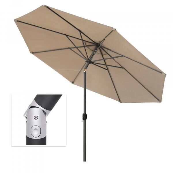 interpara Sonnenschirm 3,5 m, Gestell anthrazit